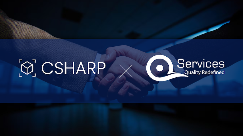 CSharp partners with QServices